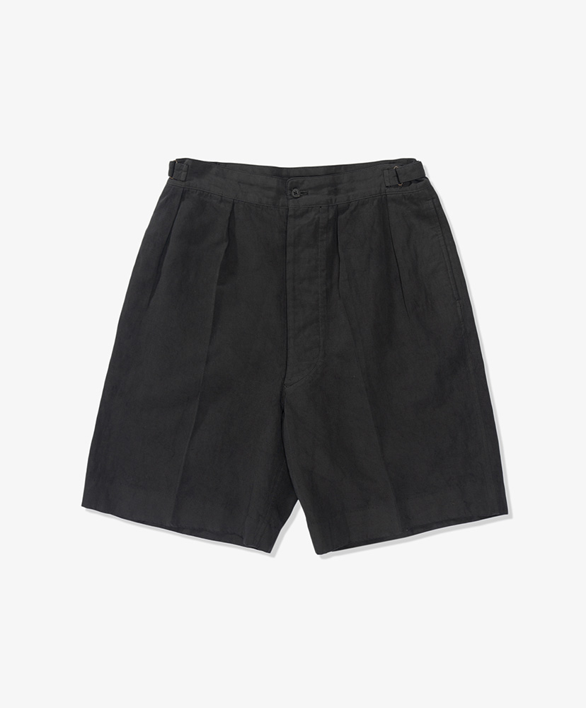 × LADY WHITE CO. Cotton Linen Short Charcoal/チャコール 3(MEN)