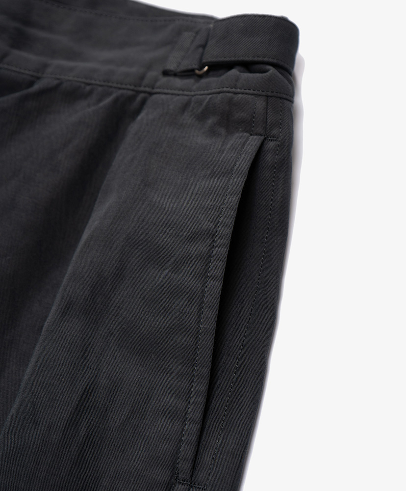 × LADY WHITE CO. Cotton Linen Short Charcoal/チャコール 3(MEN)