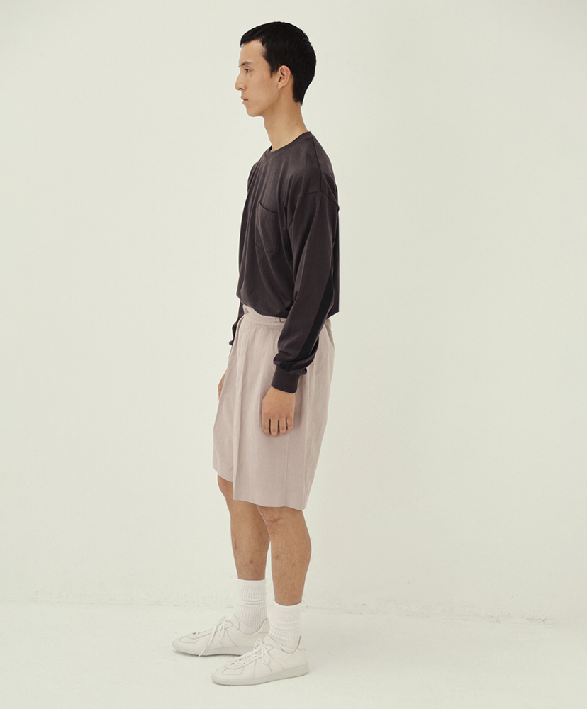 × LADY WHITE CO. Cotton Linen Short Taupe/トープ 3(MEN)