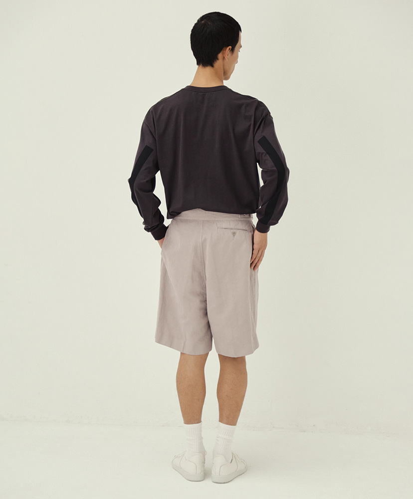 × LADY WHITE CO. Cotton Linen Short Taupe/トープ 3(MEN)