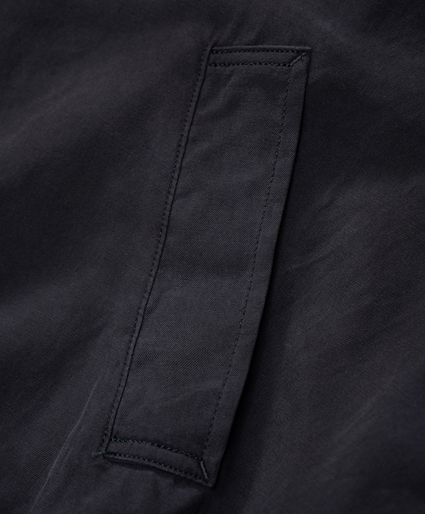 × LADY WHITE CO. Silk Zip Jacket Navy/ネイビー 3(MEN)