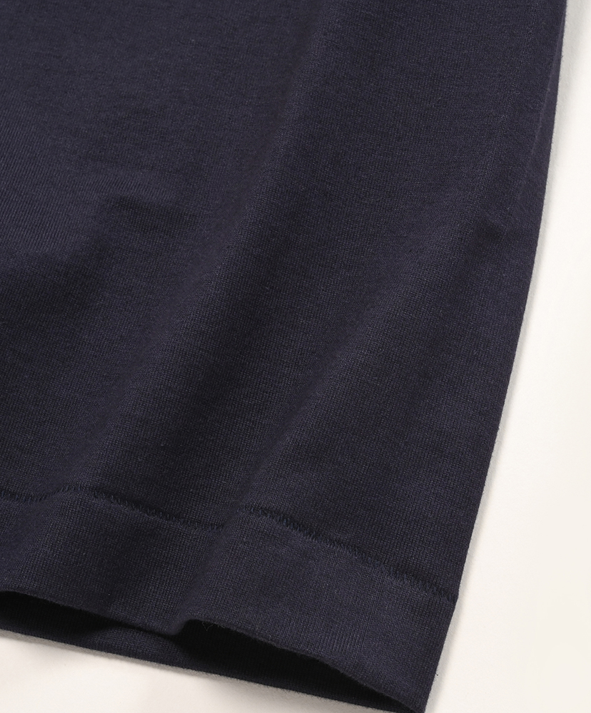 Suvin Supima Tube Half-sleeve Tee Heavy Dark Navy/ダークネイビー 2(MEN)