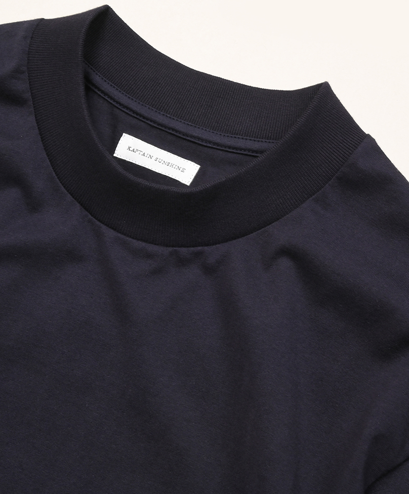 Suvin Supima Tube Tee Light Navy/ネイビー 2(MEN)