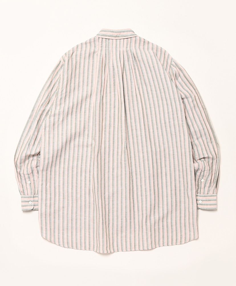 LOFTMAN別注 Sleeping Shirt Pink Stripe/ピンクストライプ 0(MEN)