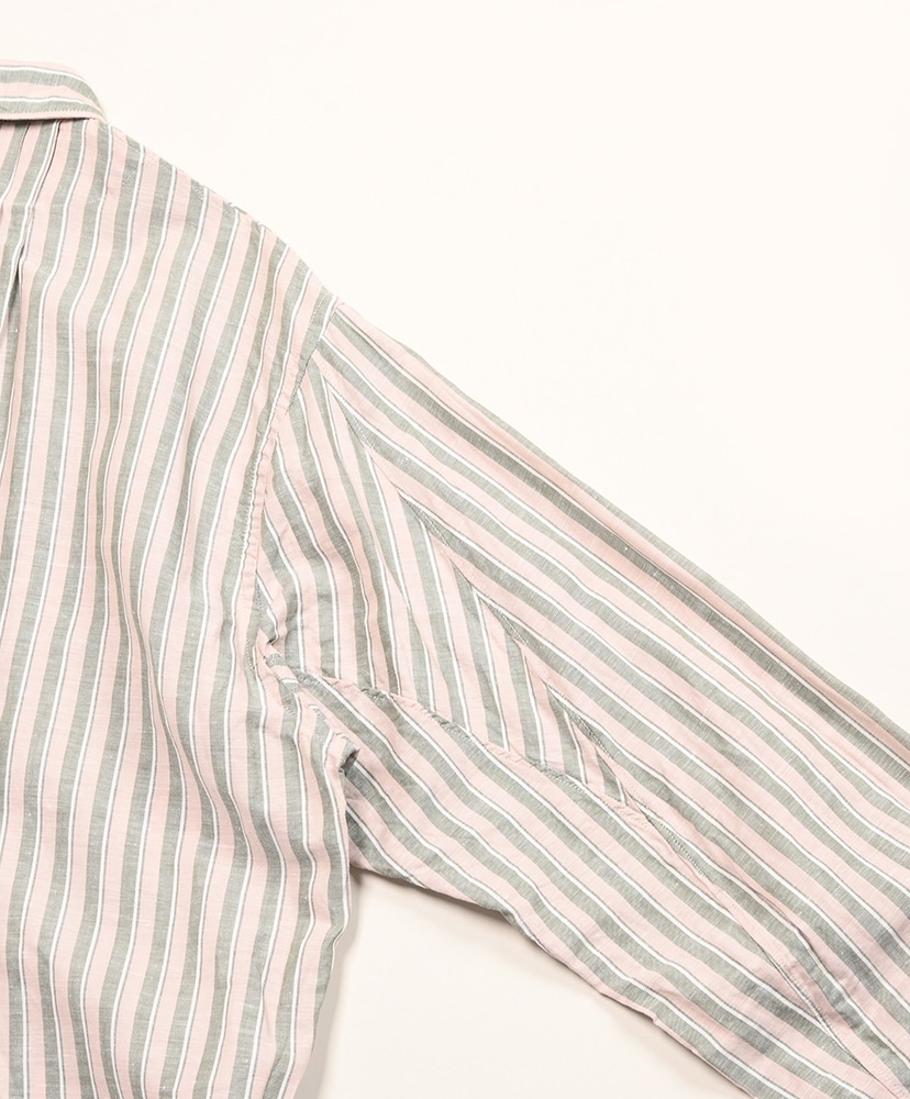 LOFTMAN別注 Sleeping Shirt Pink Stripe/ピンクストライプ 0(MEN)