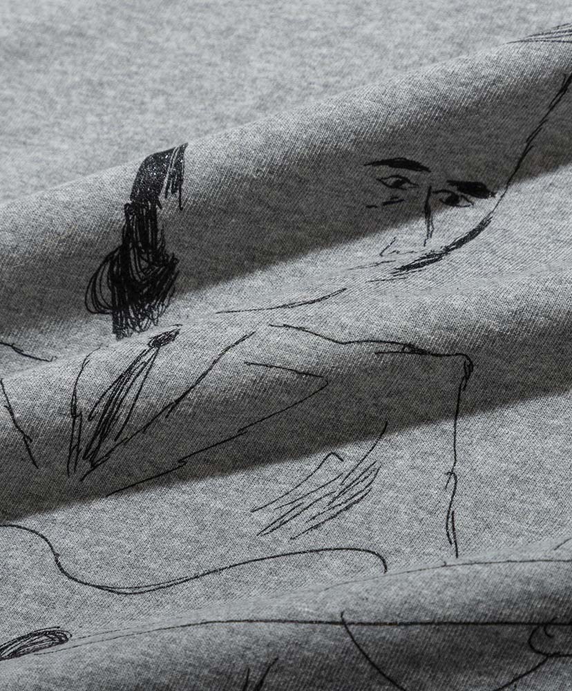 ANTONIO GUITAR SCHOOL Tee Heather Gray/ヘザーグレー L(MEN)