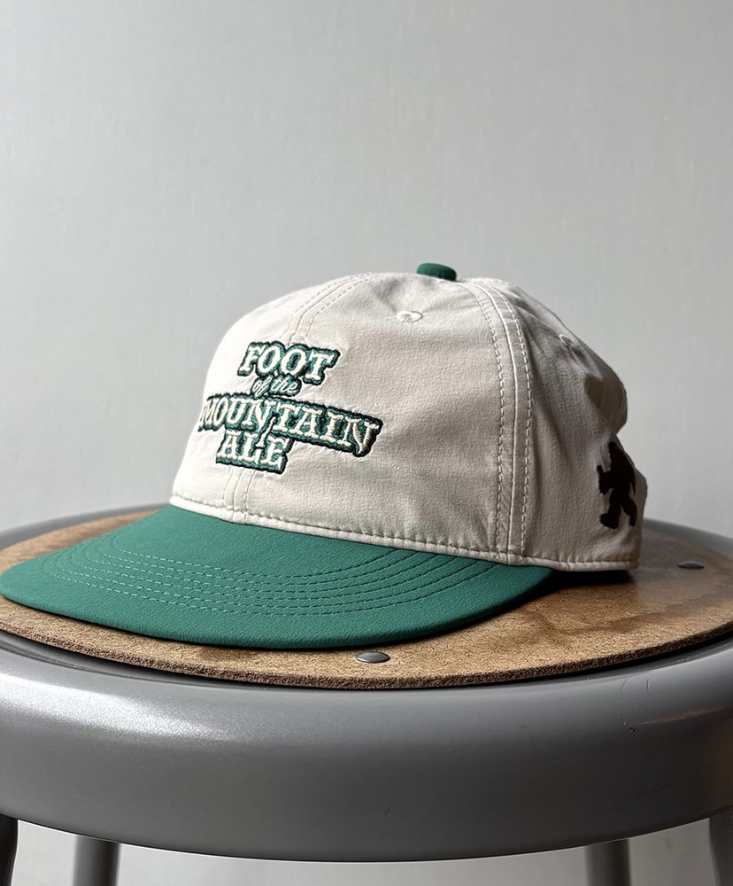 FOOT OF THE MOUNTAIN ALE CAP Natural×Green/ナチュラル×グリーン FREE
