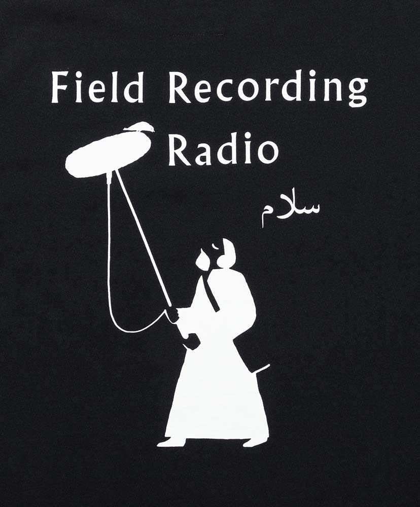 FIELD RECORDING RADIO Tee Black/ブラック L(MEN)