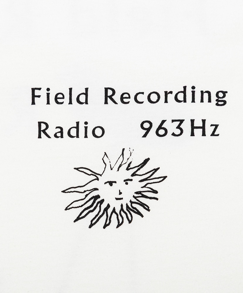 FIELD RECORDING RADIO Tee White/ホワイト L(MEN)