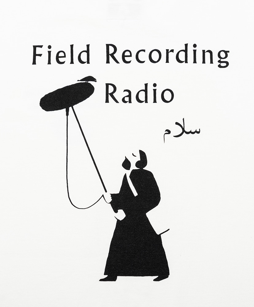FIELD RECORDING RADIO Tee White/ホワイト L(MEN)