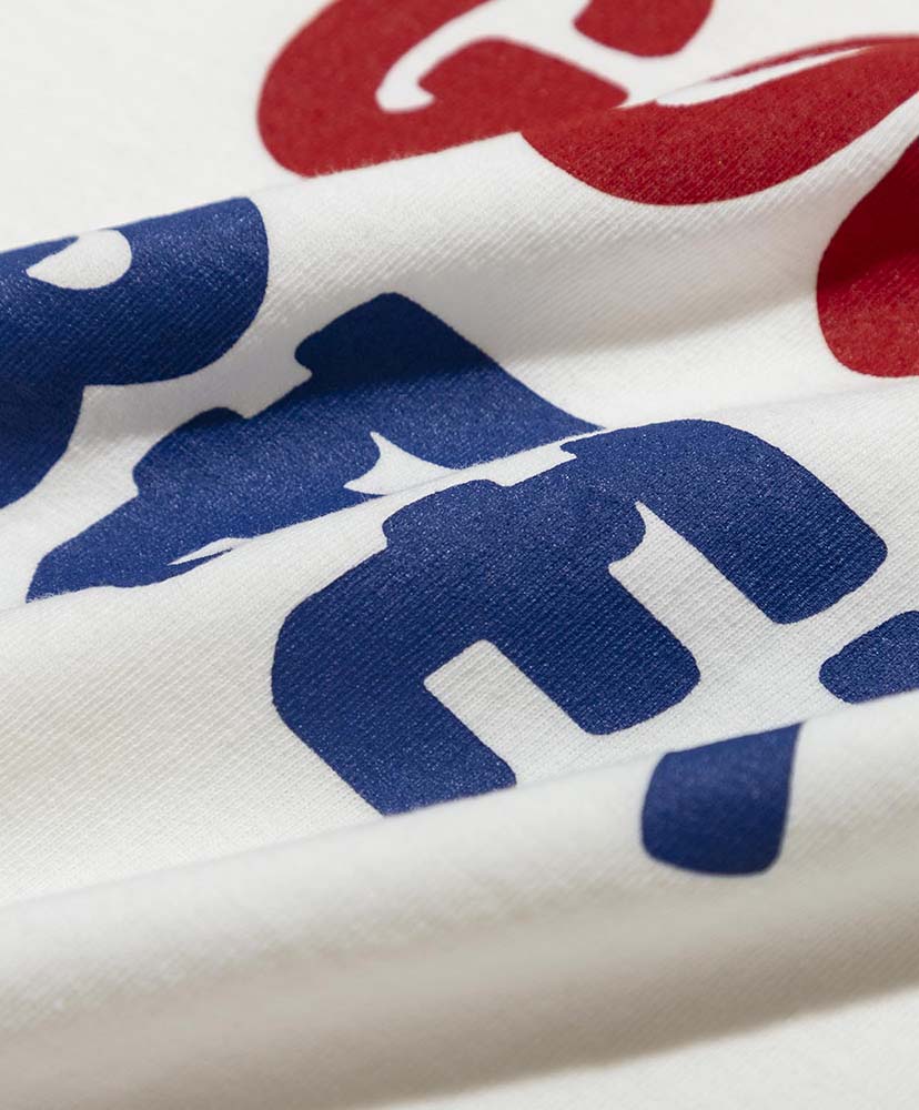 GOOD BEER Tee White(Blue×Red)/ホワイト(ブルー×レッド) L(MEN)