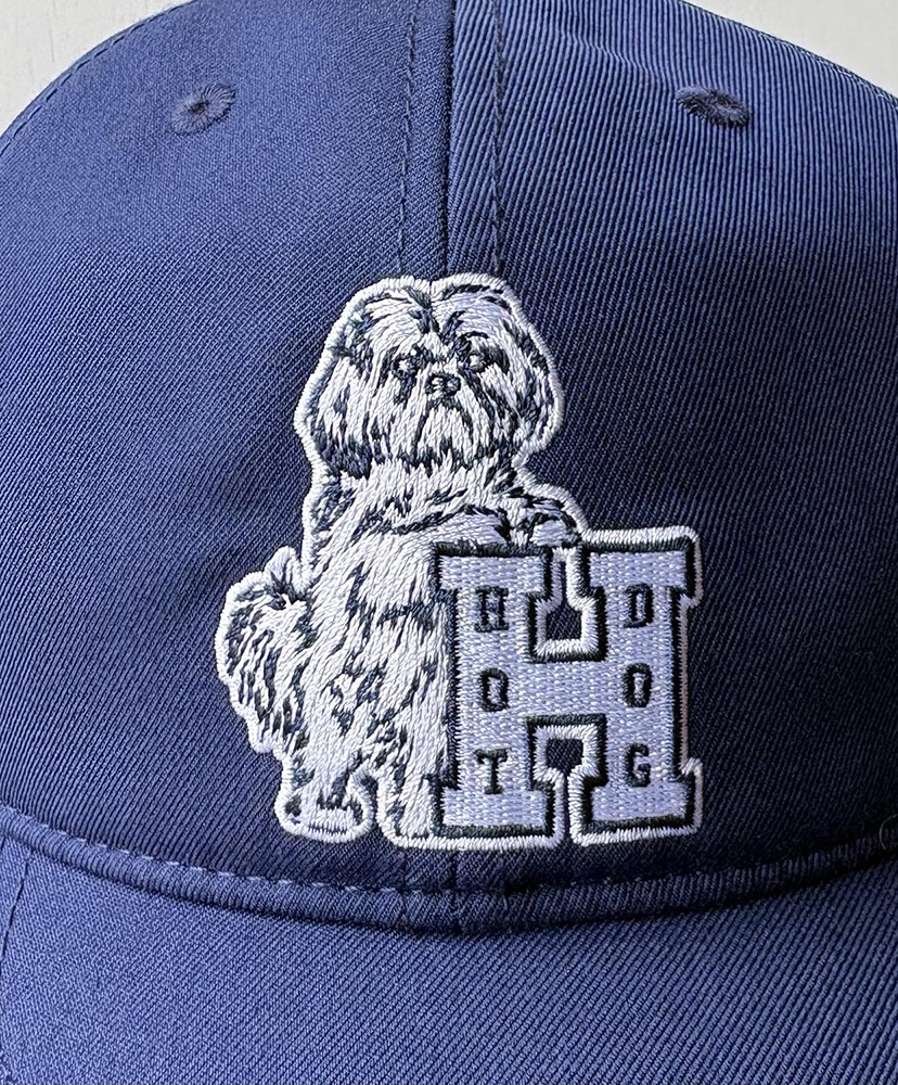 HOT DOG VNTG LOGO CAP Navy/ネイビー FREE