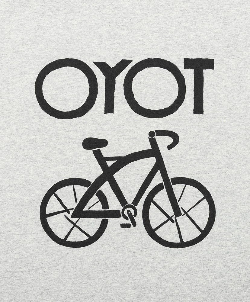 OYOT CYCLERY Tee designed by Yachiyo Katsuyama Oatmeal/オートミール S(MEN)