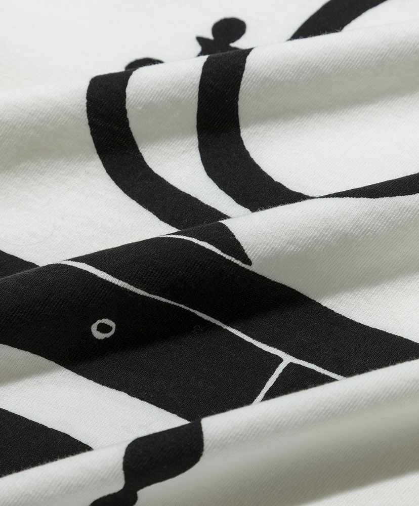 OYOT HAIR Tee designed by Yachiyo Katsuyama White/ホワイト S(MEN)