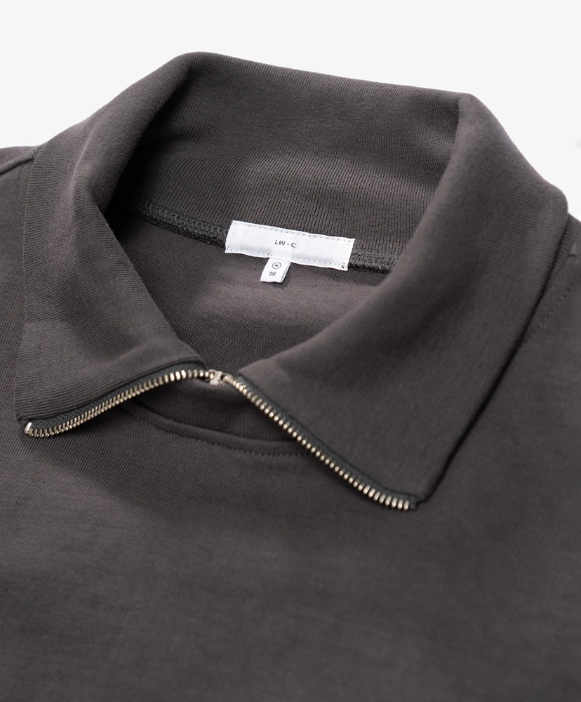 Layered 1/4 Zip Pewter/ピューター L(MEN)
