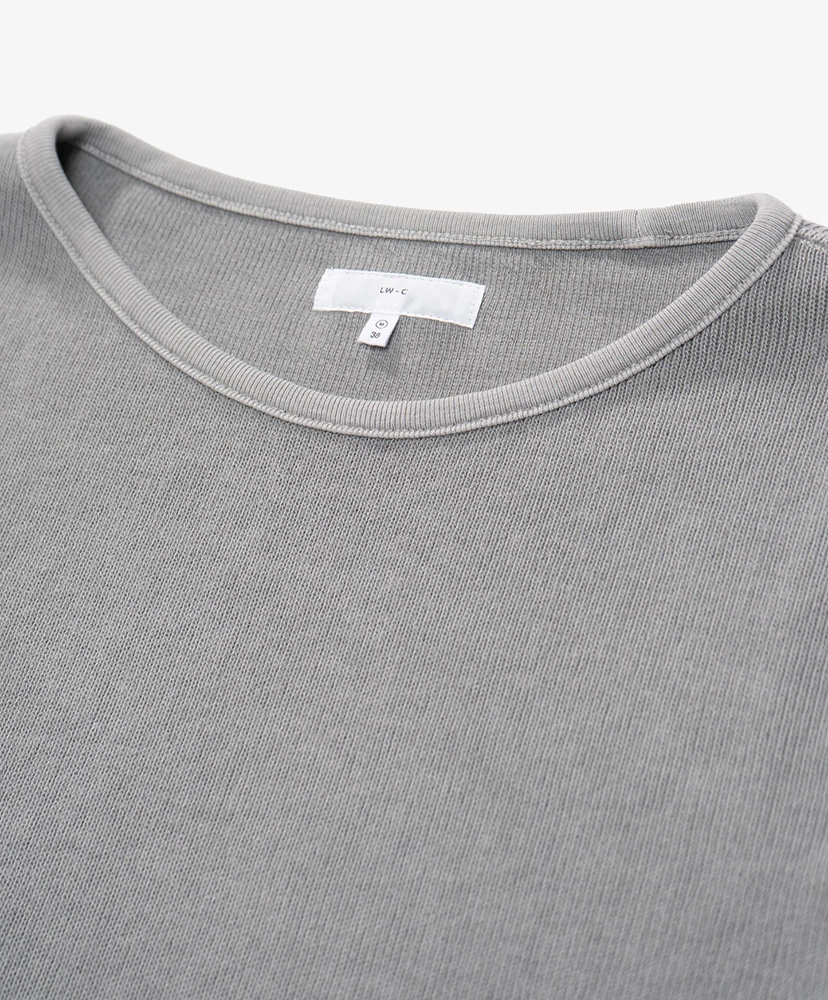 Ring Sweater Pigment Chalk/ピグメントチョーク L(MEN)