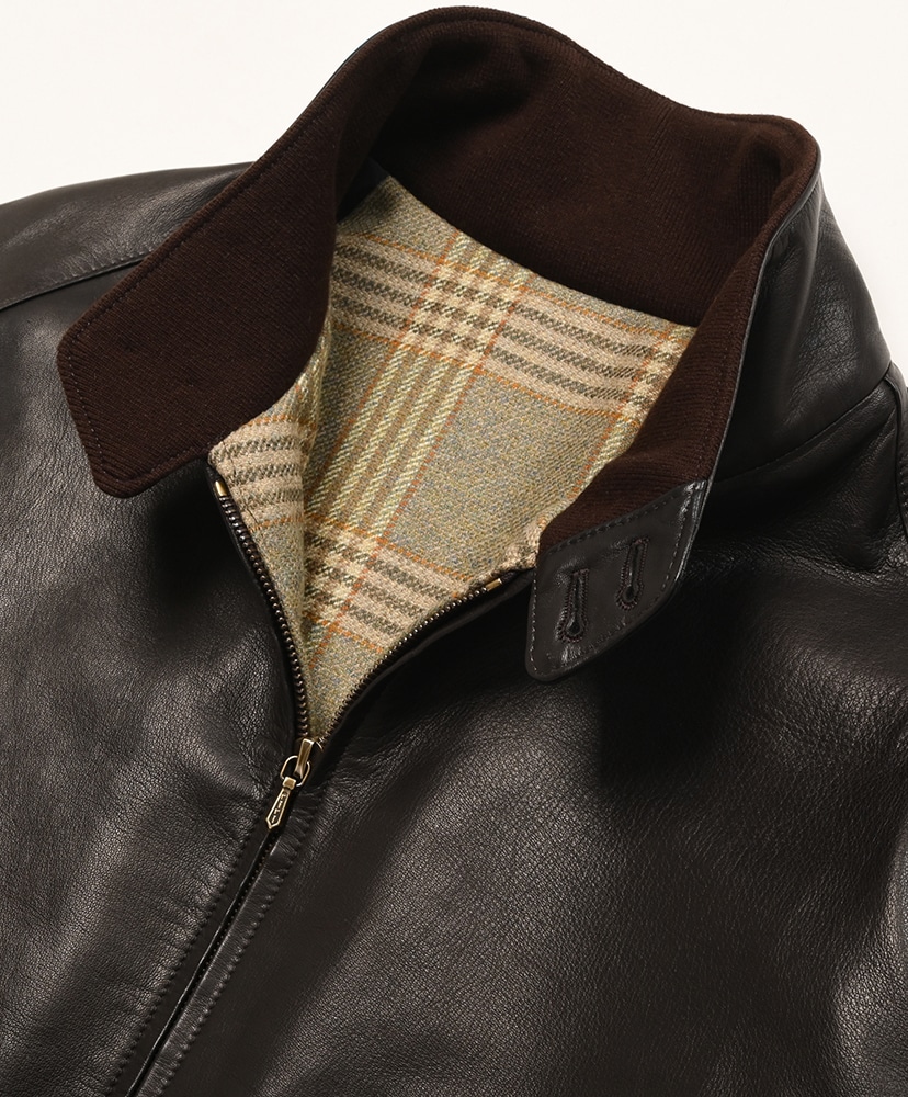 Leather Driving Jacket Brown/ブラウン 2(MEN)