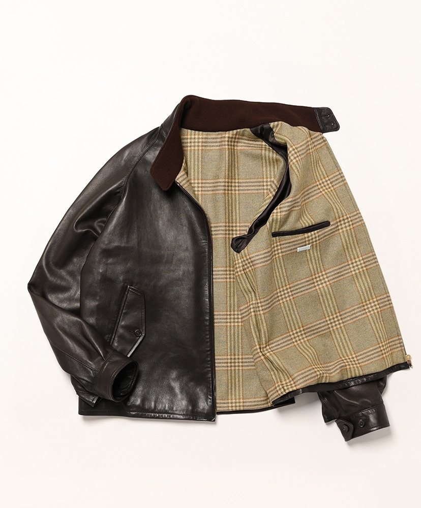 Leather Driving Jacket Brown/ブラウン 2(MEN)