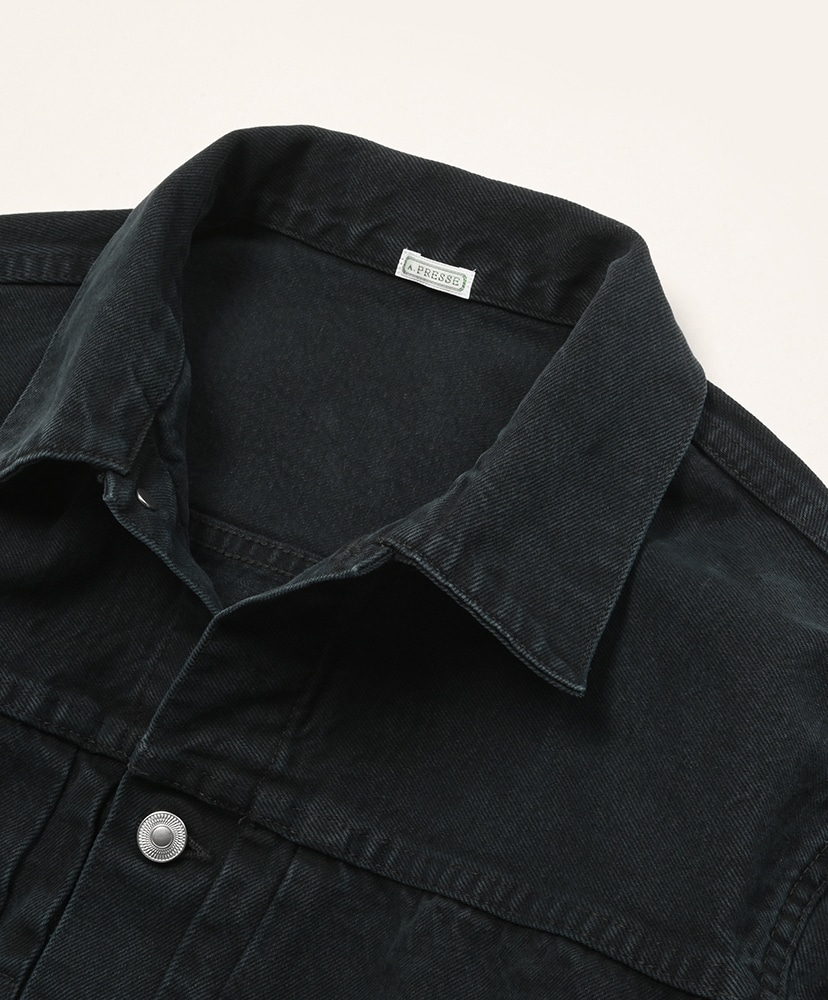 2nd Type Black Denim Jacket Black/ブラック 44(MEN)