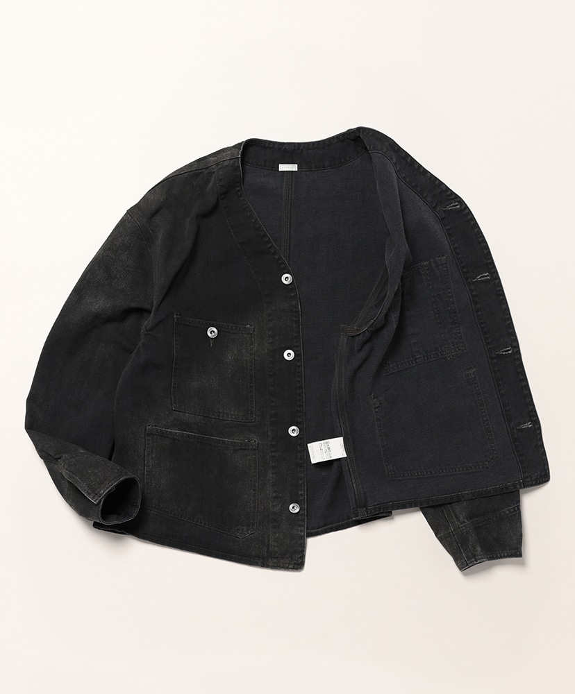 Vintage Black Denim Engineer Jacket Black/ブラック 2(MEN)