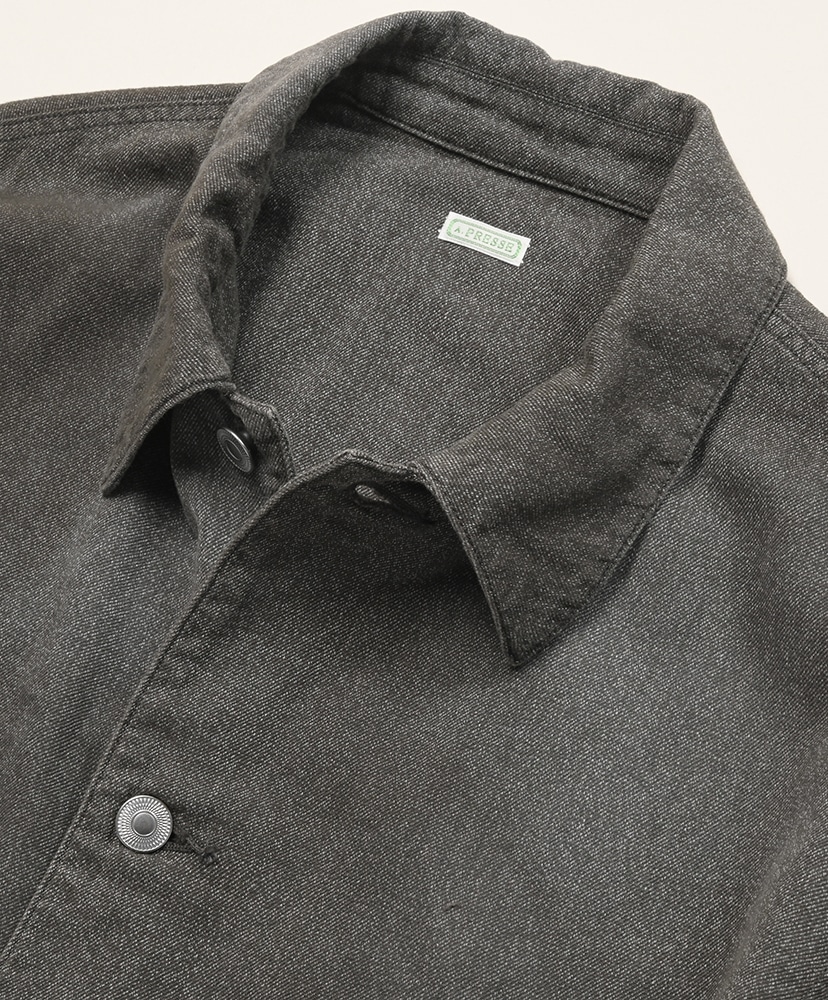 Vintage Black Chambray Work Jacket Black/ブラック 1(MEN)