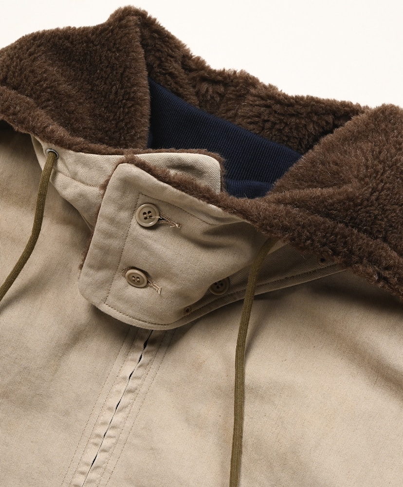 Vintage WW2 US Navy Deck Hooded Jacket Beige/ベージュ 2(MEN)