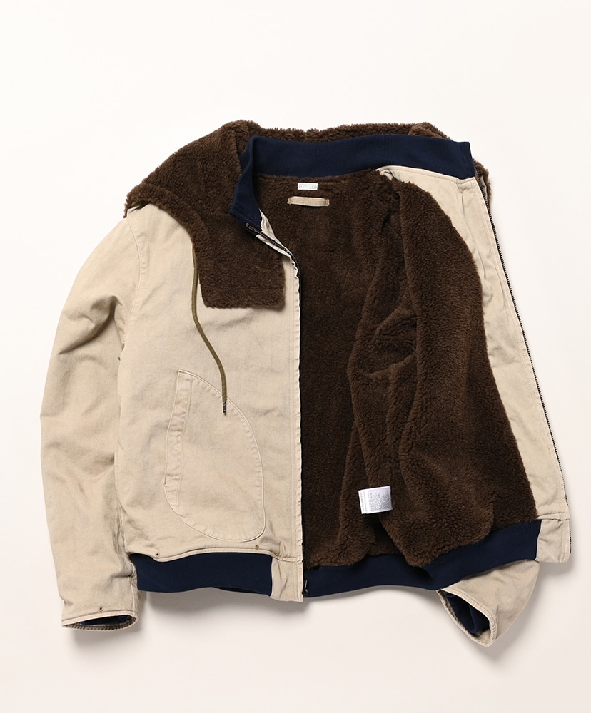 Vintage WW2 US Navy Deck Hooded Jacket Beige/ベージュ 2(MEN)