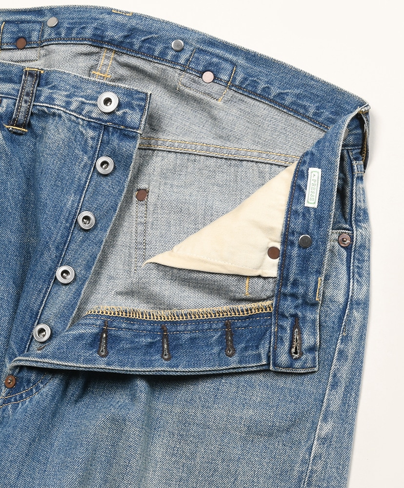 No.22 Washed Wide Denim Pants Indigo/インディゴ 30/32(MEN)