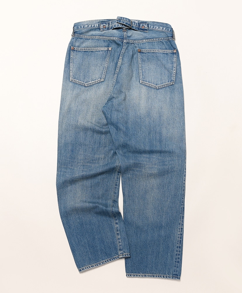 No.22 Washed Wide Denim Pants Indigo/インディゴ 30/32(MEN)
