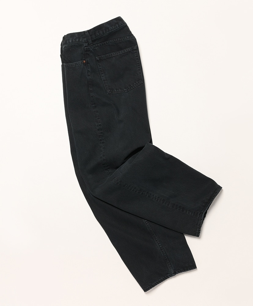 Black Washed Wide Denim Pants(30(MEN) Black/ブラック): A.PRESSE