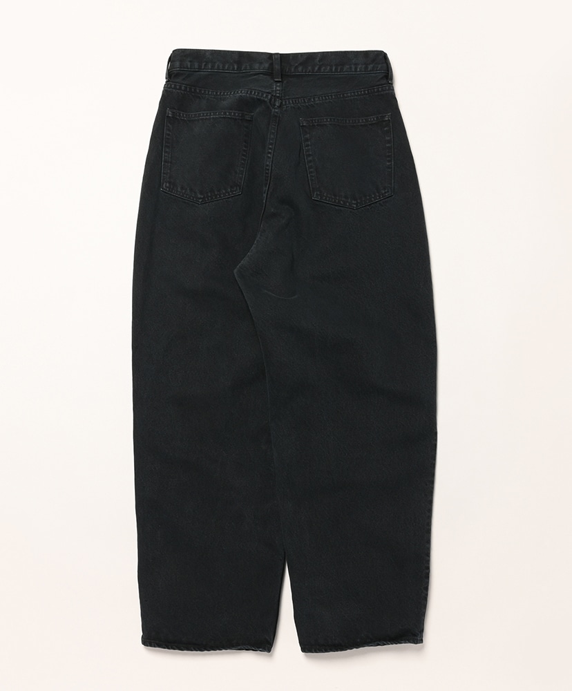 Black Washed Wide Denim Pants Black/ブラック 30(MEN)