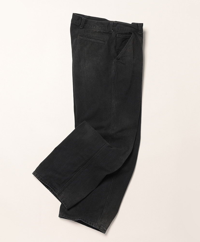 Vintage Black Denim Work Pants Black/ブラック 1(MEN)