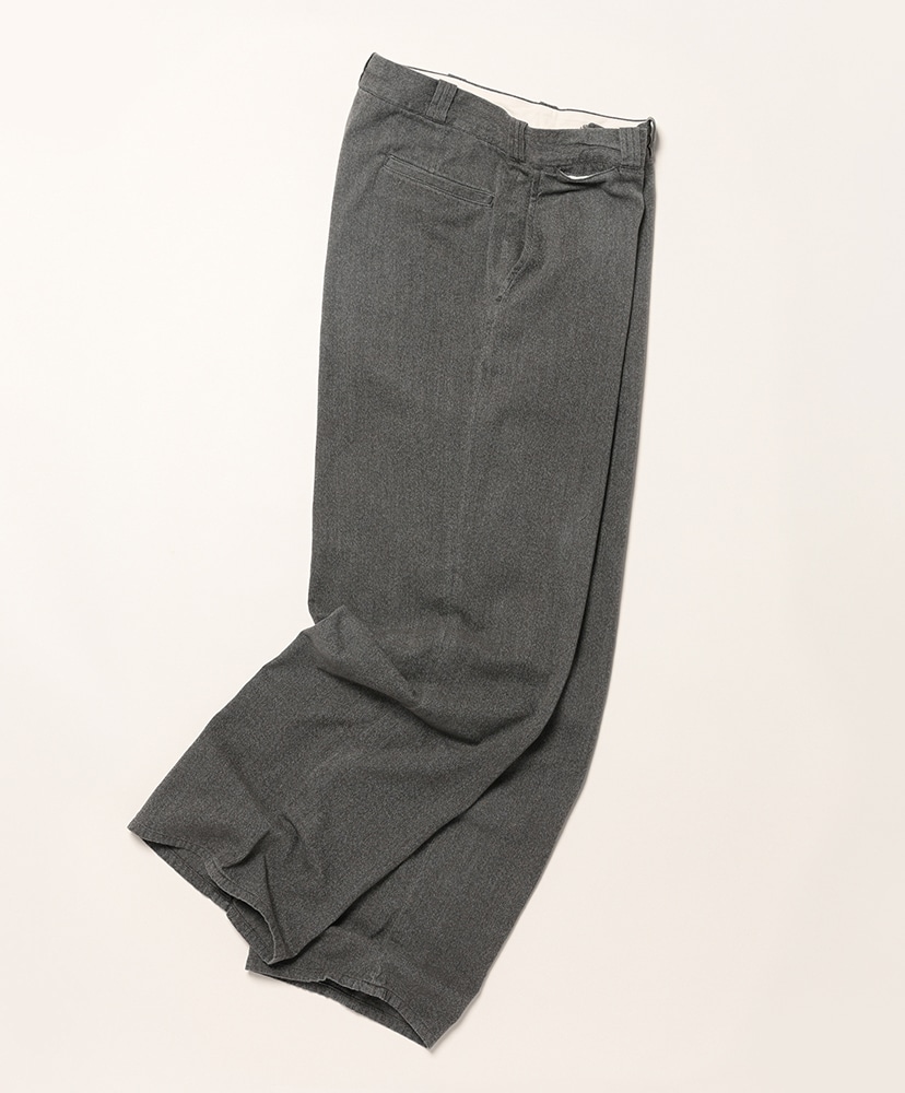 Vintage Black Chambray Work Pants Black/ブラック 1(MEN)