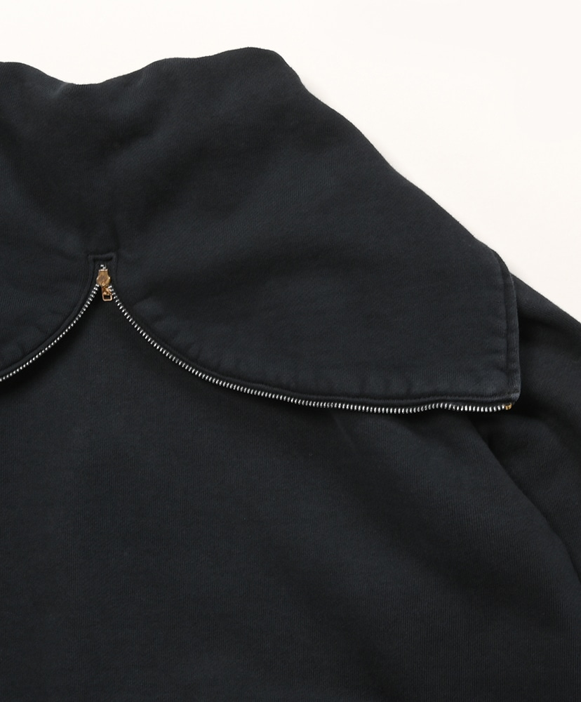 Vintage Sailor Hood Half Zip Sweatshirt Black/ブラック 2(MEN)
