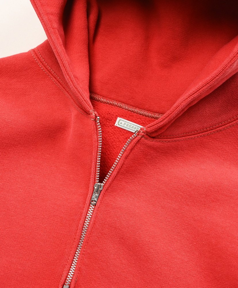 Vintage Sailor Hood Half Zip Sweatshirt Red/レッド 2(MEN)