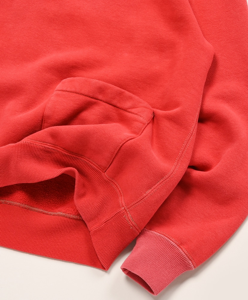 Vintage Sailor Hood Half Zip Sweatshirt Red/レッド 2(MEN)