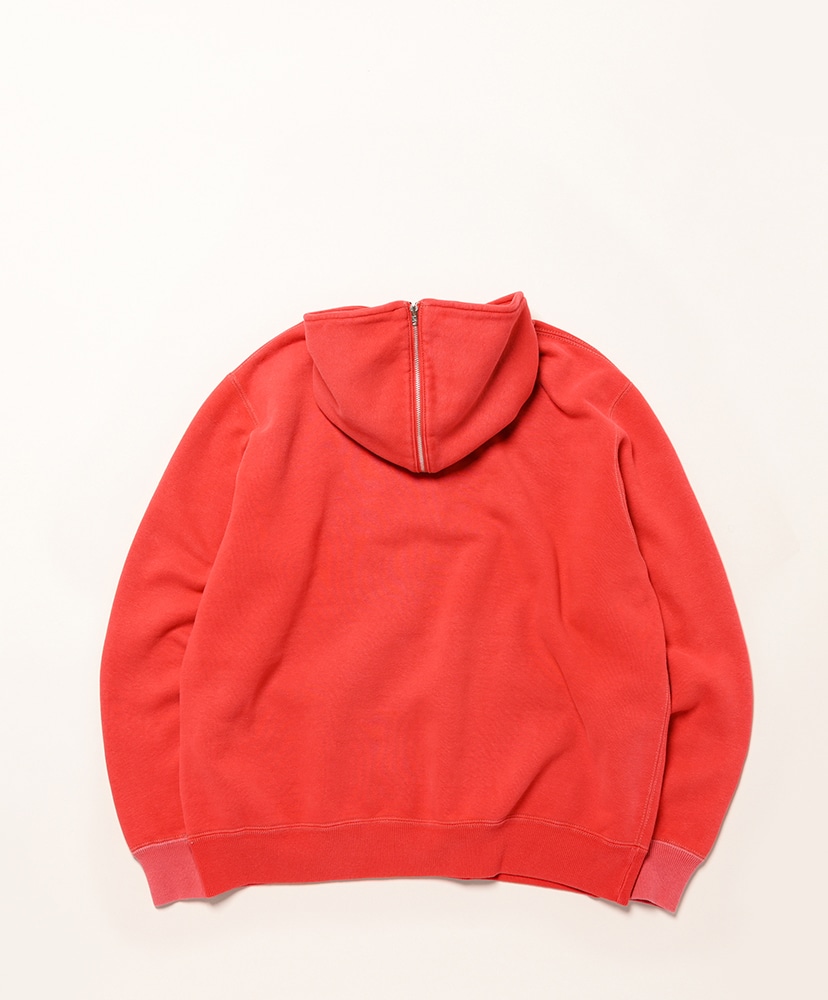 Vintage Sailor Hood Half Zip Sweatshirt Red/レッド 2(MEN)