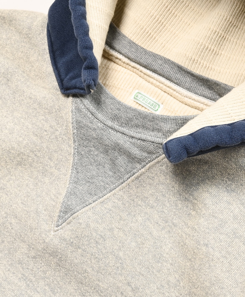 Vintage Attached Hood Sweat Parka Oatmeal/オートミール 2(MEN)