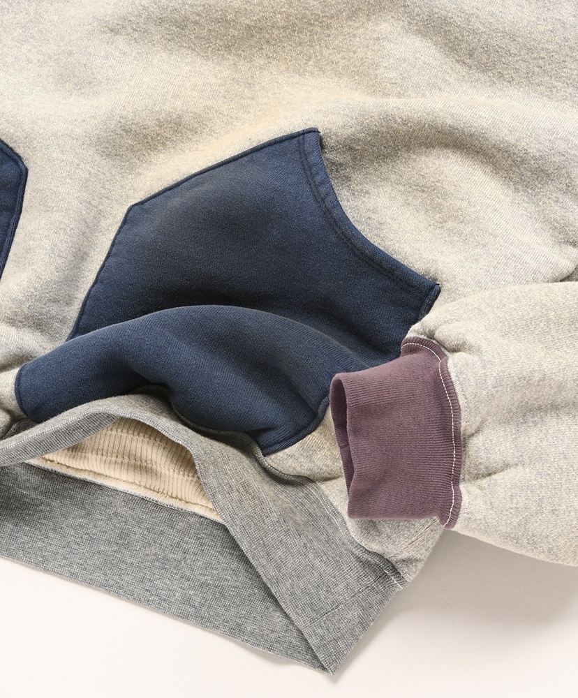 Vintage Attached Hood Sweat Parka Oatmeal/オートミール 2(MEN)