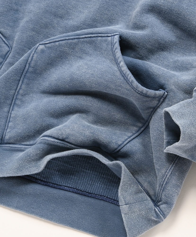 Vintage Attached Hood Sweat Parka Blue/ブルー 2(MEN)