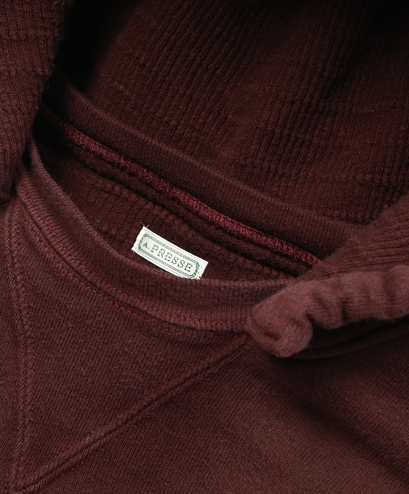 Vintage Attached Hood Sweat Parka Burgundy/バーガンディ 2(MEN)