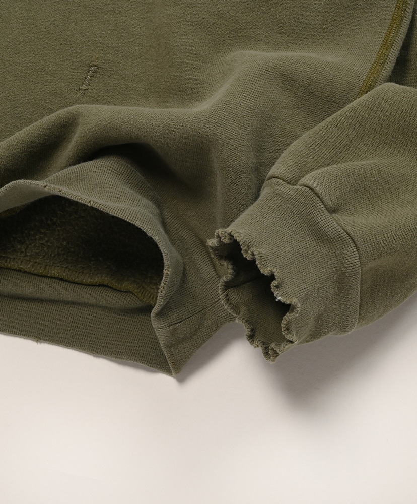 Vintage Double V Sweatshirt Olive/オリーブ 2(MEN)