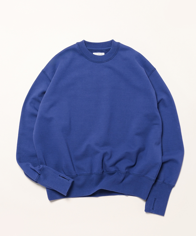 Unlikely Simple Sweat Crew WEST Royal Blue/ロイヤルブルー L(MEN)