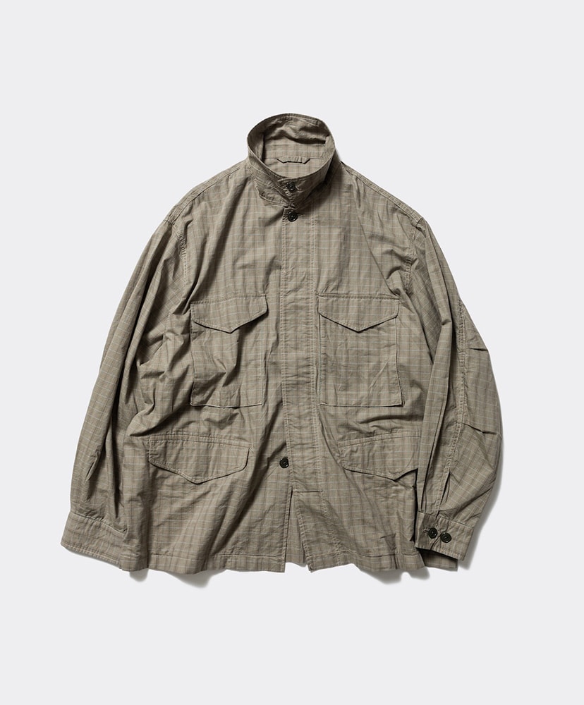 Unlikely M-51 Shirts Jacket Green Plaids/グリーンプラッド L(MEN)