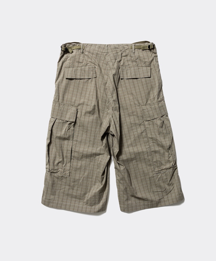 Unlikely Big Side Pocket BDU Shorts Green Plaids/グリーンプラッド L(MEN)