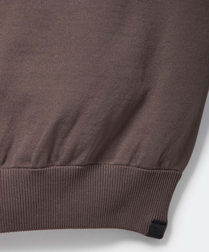 Tech Knit Polo S/S Brown Gray/ブラウングレー L(MEN)