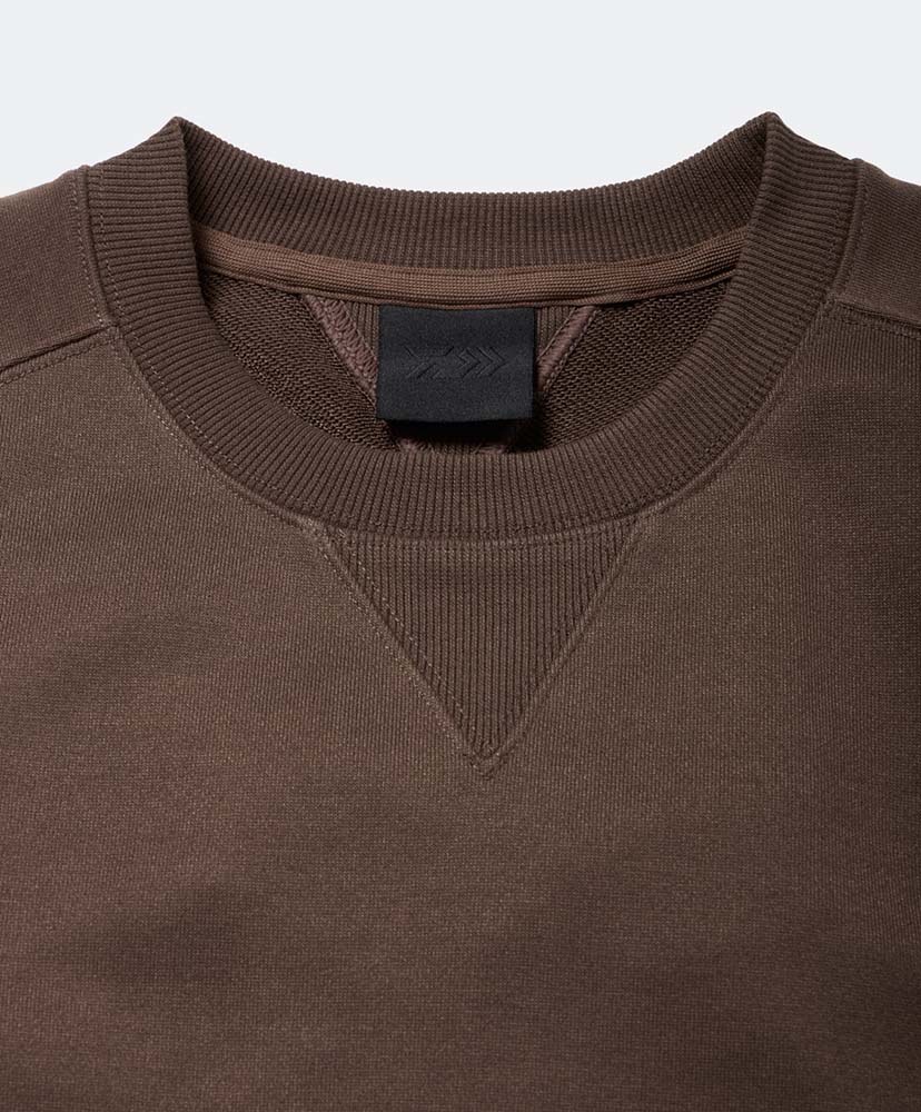 Tech Sweat Crew Freedom Sleeve Brown Gray/ブラウングレー L(MEN)