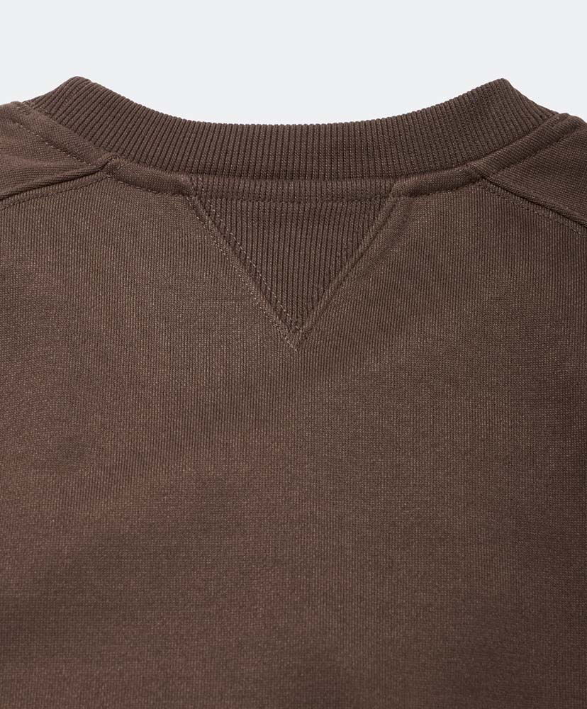 Tech Sweat Crew Freedom Sleeve Brown Gray/ブラウングレー L(MEN)