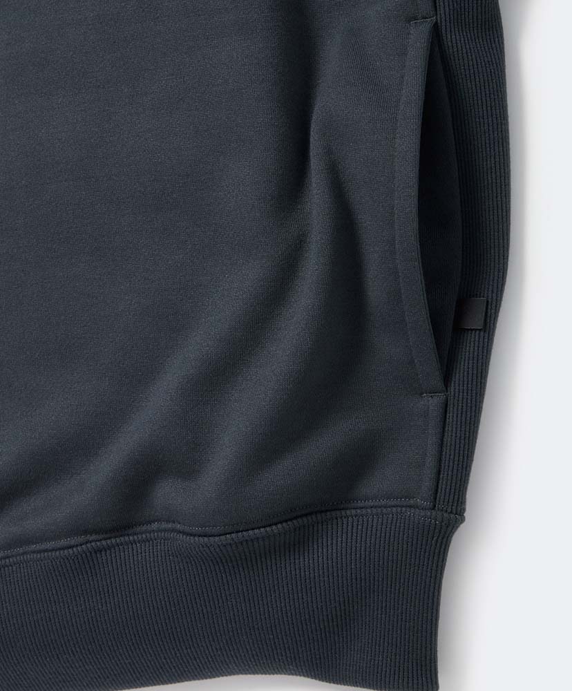 W's Tech Sweat Crew S/S Ink Black/インクブラック FREE(WOMEN)