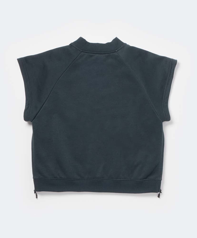 W's Tech Sweat Mock Neck Ink Black/インクブラック F(WOMEN)